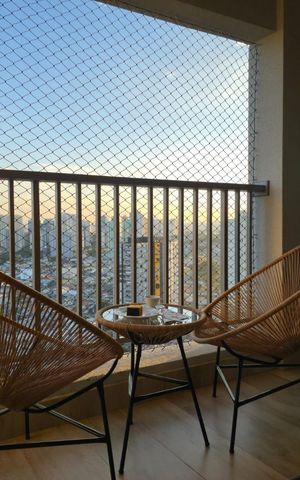 Studio para alugar com 29m², 1 quarto e sem vaga Studio para alugar com 29m², 1 quarto e sem vagaVaranda