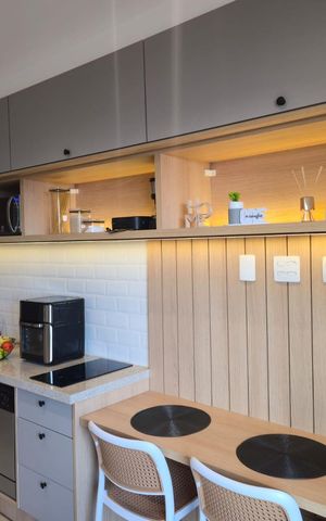 Studio para alugar com 29m², 1 quarto e sem vaga Studio para alugar com 29m², 1 quarto e sem vagaCozinha