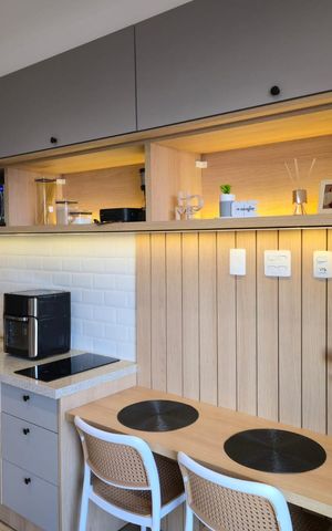 Studio para alugar com 29m², 1 quarto e sem vaga Studio para alugar com 29m², 1 quarto e sem vagaCozinha