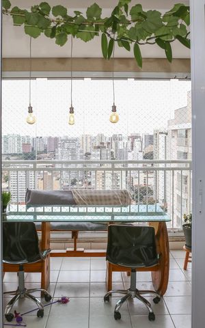 Apartamento à venda com 101m², 2 quartos e 2 vagas Apartamento à venda com 101m², 2 quartos e 2 vagasVaranda Gourmet