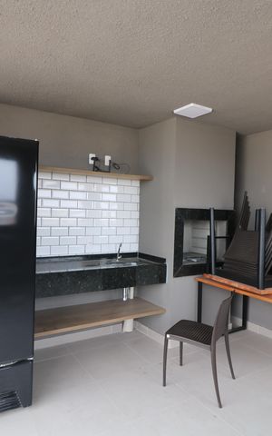 Apartamento para alugar com 38m², 2 quartos e sem vagaÁrea comum - Churrasqueira
