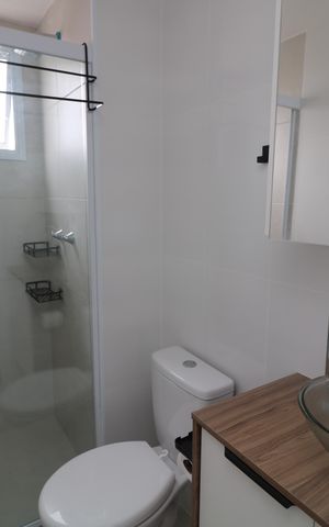 Apartamento para alugar com 38m², 2 quartos e sem vagaBanheiro