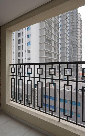 Apartamento à venda com 42m², 1 quarto e 1 vagaVaranda