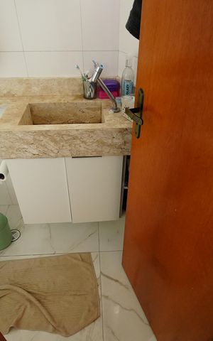 Apartamento à venda com 80m², 3 quartos e 2 vagasBanheiro da Suíte