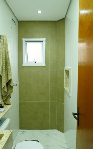 Apartamento à venda com 80m², 3 quartos e 2 vagasBanheiro Social