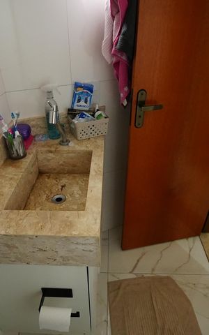 Apartamento à venda com 80m², 3 quartos e 2 vagasBanheiro da Suíte
