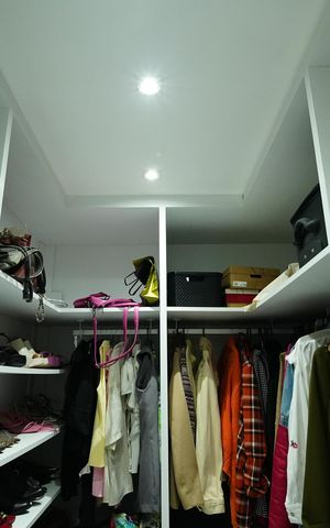Apartamento à venda com 80m², 3 quartos e 2 vagasCloset da suíte