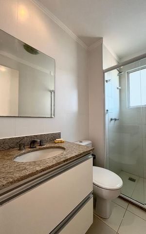 Apartamento à venda com 64m², 2 quartos e 1 vaga Apartamento à venda com 64m², 2 quartos e 1 vagaBanheiro