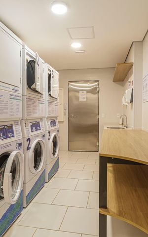 Studio à venda com 25m², 1 quarto e sem vaga Studio à venda com 25m², 1 quarto e sem vagaLavanderia