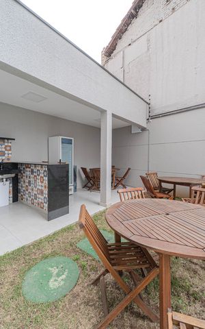 Apartamento para alugar com 28m², 2 quartos e sem vaga Apartamento para alugar com 28m², 2 quartos e sem vagaÁrea comum - Churrasqueira