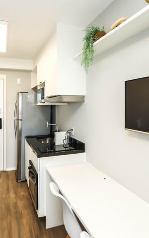 Apartamento para alugar com 25m², 1 quarto e sem vagaCozinha