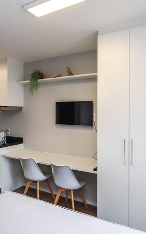 Apartamento para alugar com 25m², 1 quarto e sem vagaQuarto