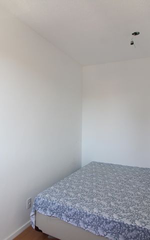 Apartamento à venda com 44m², 2 quartos e 1 vagaQuarto 2