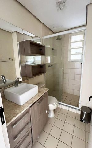 Apartamento para alugar com 55m², 2 quartos e 1 vaga Apartamento para alugar com 55m², 2 quartos e 1 vagaBanheiro