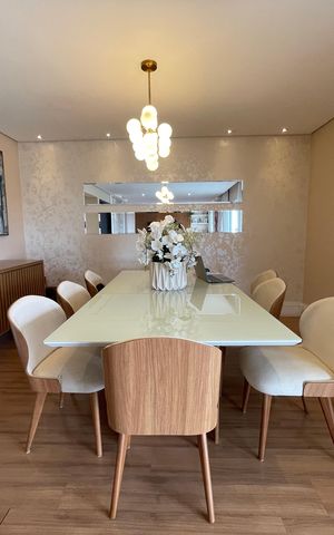 Apartamento à venda com 186m², 3 quartos e 3 vagas Apartamento à venda com 186m², 3 quartos e 3 vagasSala