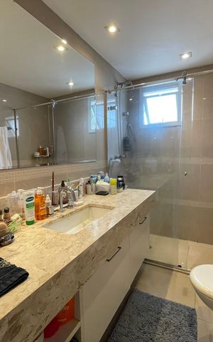 Apartamento à venda com 186m², 3 quartos e 3 vagas Apartamento à venda com 186m², 3 quartos e 3 vagasBanheiro 3