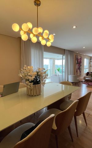 Apartamento à venda com 186m², 3 quartos e 3 vagas Apartamento à venda com 186m², 3 quartos e 3 vagasSala