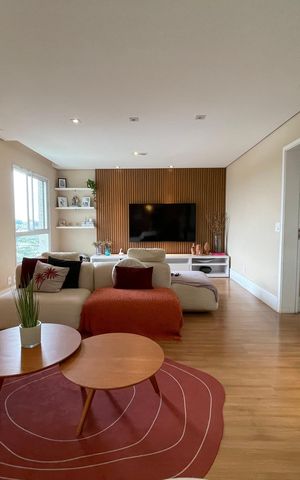 Apartamento à venda com 186m², 3 quartos e 3 vagas Apartamento à venda com 186m², 3 quartos e 3 vagasSala