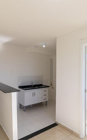 Apartamento à venda com 33m², 2 quartos e sem vaga Apartamento à venda com 33m², 2 quartos e sem vagaSala e Cozinha
