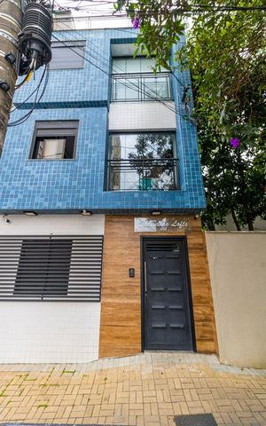 Apartamento para alugar com 43m², 1 quarto e sem vaga Apartamento para alugar com 43m², 1 quarto e sem vagaFachada do Prédio