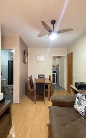 Apartamento à venda com 47m², 2 quartos e 1 vaga