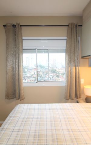 Apartamento à venda com 57m², 2 quartos e 1 vagaQuarto 2