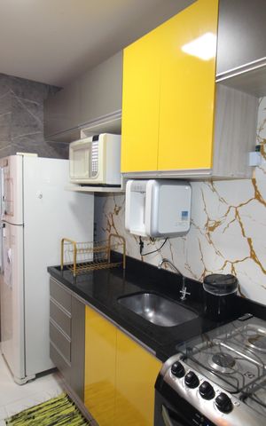 Apartamento à venda com 57m², 2 quartos e 1 vagaCozinha