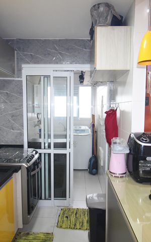 Apartamento à venda com 57m², 2 quartos e 1 vagaCozinha