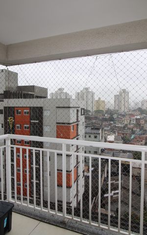 Apartamento à venda com 57m², 2 quartos e 1 vagaVaranda