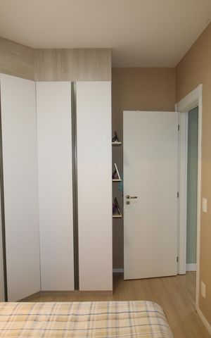Apartamento à venda com 57m², 2 quartos e 1 vagaQuarto 2