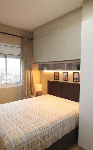 Apartamento à venda com 57m², 2 quartos e 1 vagaQuarto 2