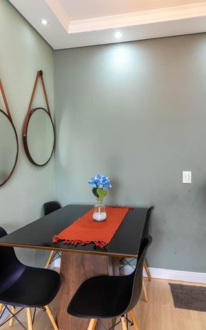 Apartamento à venda com 57m², 2 quartos e 1 vagaSala de Jantar