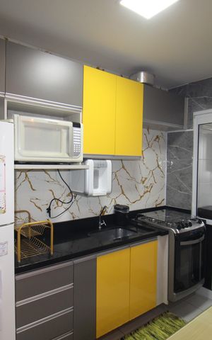 Apartamento à venda com 57m², 2 quartos e 1 vagaCozinha