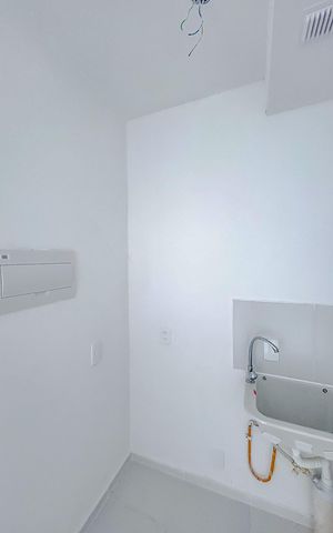 Apartamento para alugar com 34m², 2 quartos e sem vagaCozinha e Área de Serviço