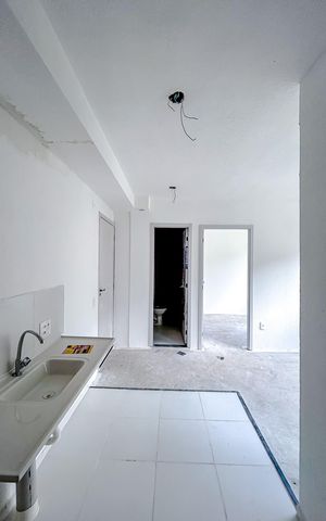 Apartamento para alugar com 34m², 2 quartos e sem vagaCozinha e Área de Serviço