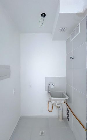 Apartamento para alugar com 34m², 2 quartos e sem vagaCozinha e Área de Serviço
