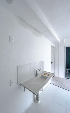 Apartamento para alugar com 34m², 2 quartos e sem vagaCozinha e Área de Serviço