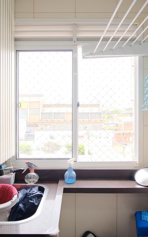 Apartamento à venda com 54m², 2 quartos e 1 vagaCozinha e Área de Serviço
