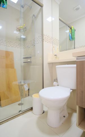 Apartamento à venda com 54m², 2 quartos e 1 vagaBanheiro Social
