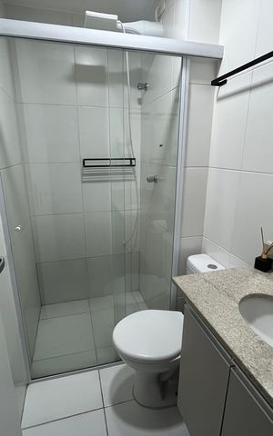 Apartamento para alugar com 25m², 1 quarto e sem vaga Apartamento para alugar com 25m², 1 quarto e sem vagaBanheiro