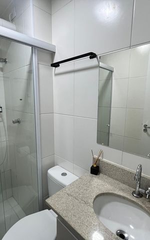 Apartamento para alugar com 25m², 1 quarto e sem vaga Apartamento para alugar com 25m², 1 quarto e sem vagaBanheiro