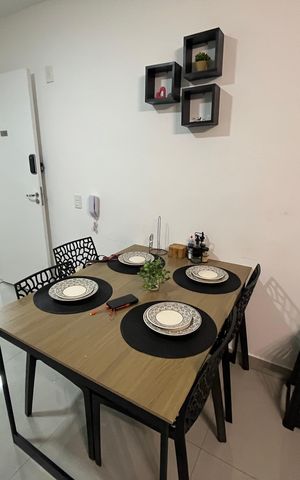 Apartamento para alugar com 25m², 1 quarto e sem vaga Apartamento para alugar com 25m², 1 quarto e sem vagaSala de jantar