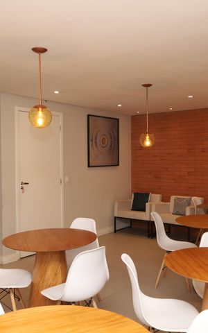 Apartamento à venda com 35m², 2 quartos e sem vagaÁrea comum - Salão de festas