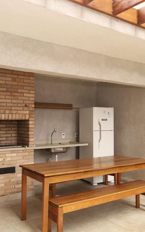 Apartamento à venda com 35m², 2 quartos e sem vagaÁrea comum - Área gourmet