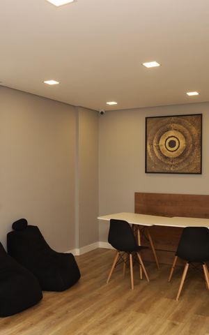 Apartamento à venda com 35m², 2 quartos e sem vagaÁrea comum - Sala de jogos