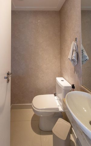 Apartamento à venda com 137m², 3 quartos e 2 vagasLavabo
