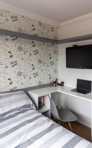 Apartamento à venda com 137m², 3 quartos e 2 vagasQuarto 2 suíte