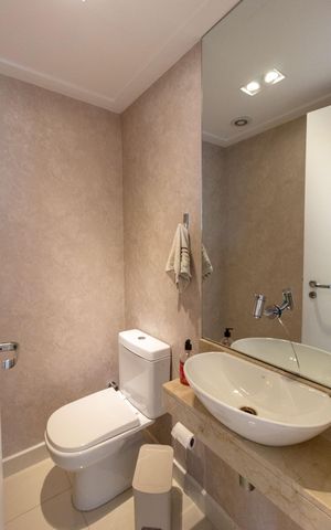 Apartamento à venda com 137m², 3 quartos e 2 vagasLavabo