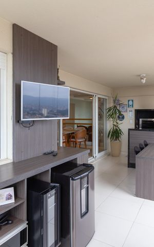 Apartamento à venda com 137m², 3 quartos e 2 vagasVaranda gourmet