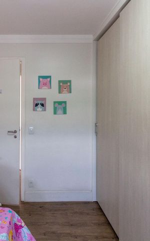 Apartamento à venda com 137m², 3 quartos e 2 vagasQuarto 3
